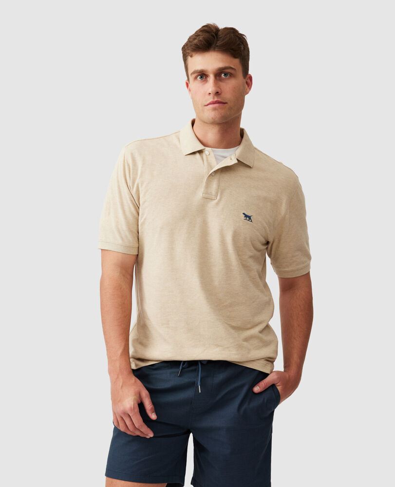 The Gunn Original Fit Polo, HAFER, Front