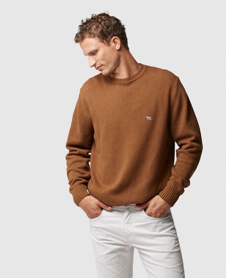 Gunn Crew Knit, TRUFFLE