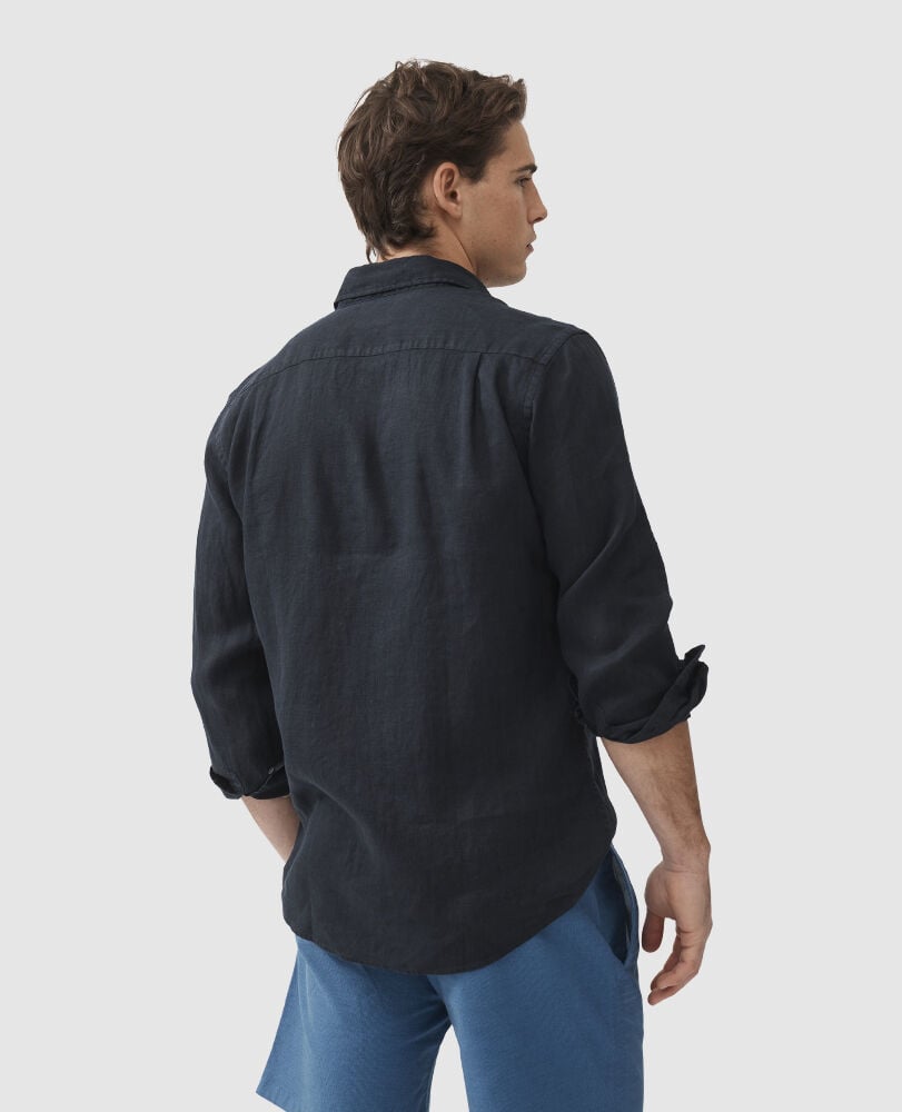Coromandel 2 Sports Fit Shirt, MIDNIGHT, Back