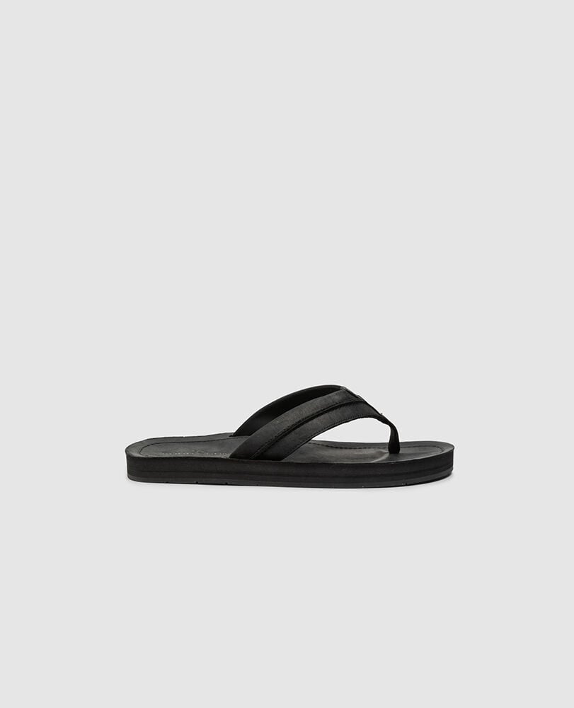 Piha Jandal · Black 43, BLACK, Front