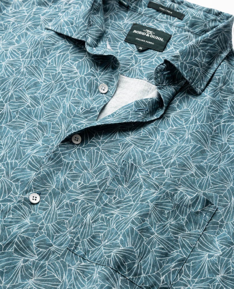 Whitlaker Hemd, BLAUER STEIN, Detail 2