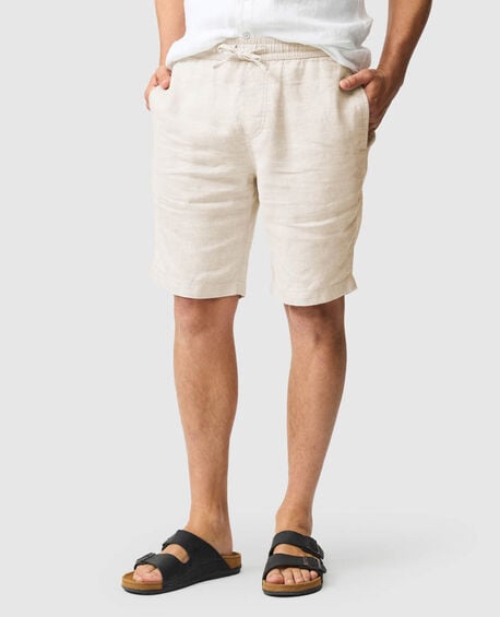 Linen 9" Resort Short, OATMEAL