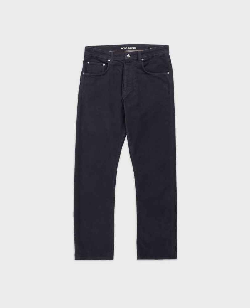 Barters Relaxed Fit Jean, NAVY, Flat Lay