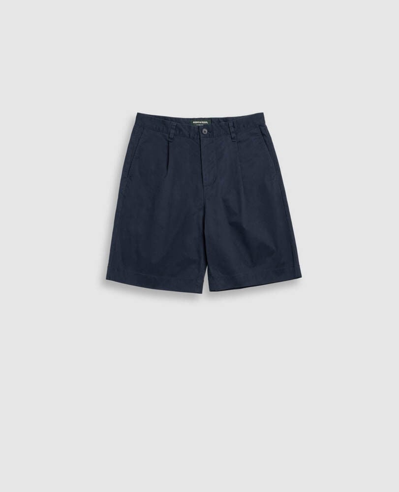 Egmont Village Relaxed Fit 9" Short, NAVY, Flat Lay