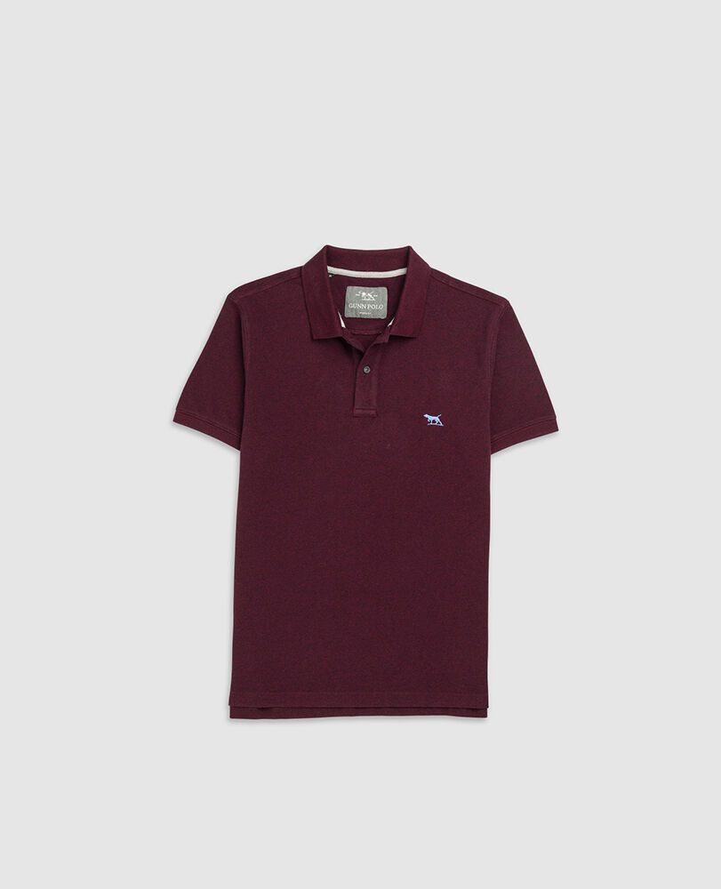 Polo The Gunn, GRENAT, Flat Lay