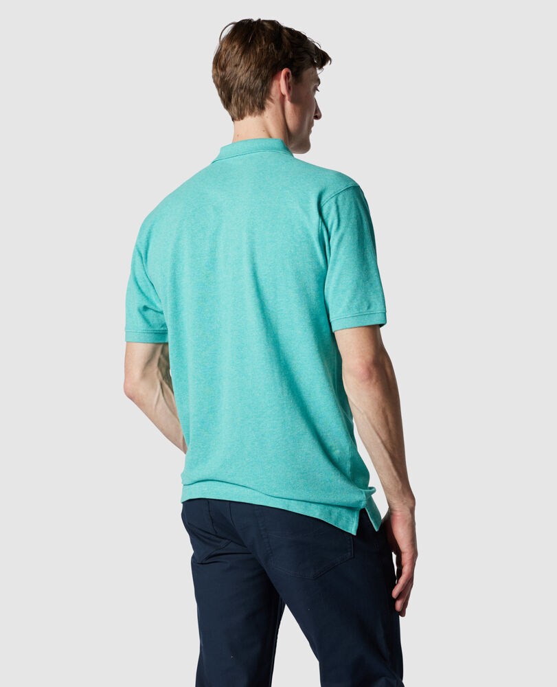 The Gunn Original Fit Polo, SEAFOAM, Back