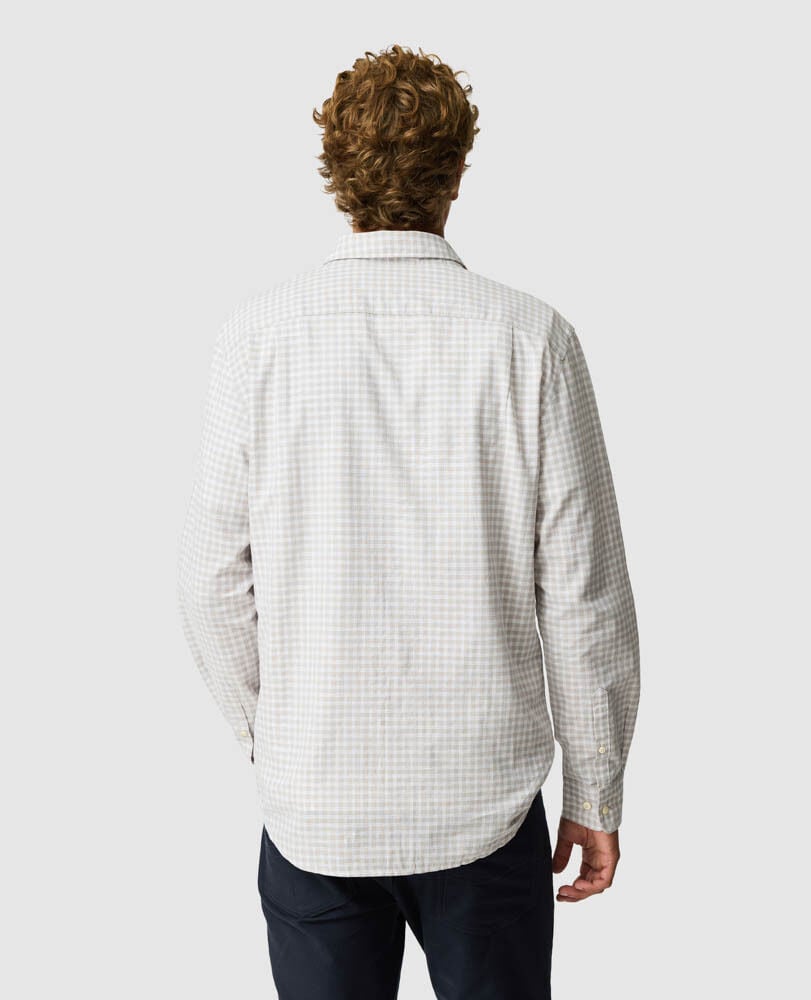 Mckerrow Sports Fit Shirt, OAT, Back