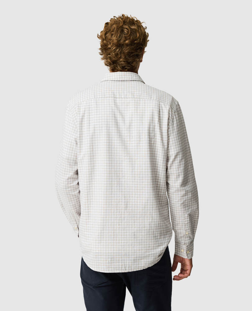 Mckerrow Sports Fit Shirt, OAT, Back