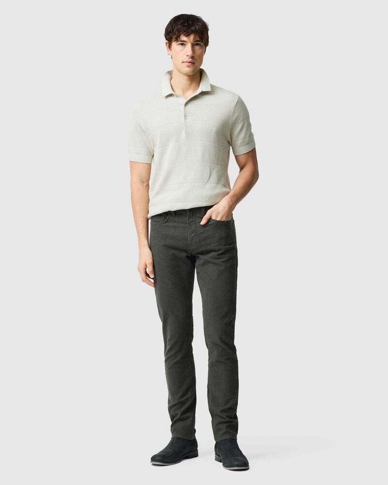Glenvar Straight Fit Jean, FOREST, Off Front