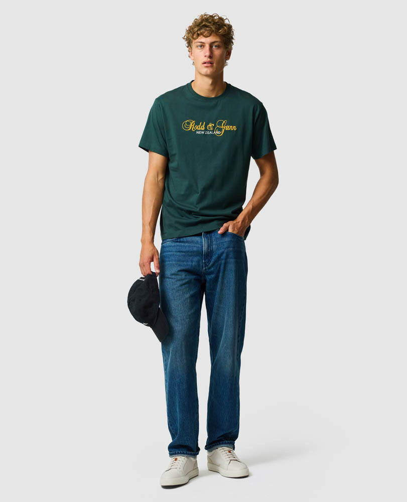 Wendon Valley Tee, FOREST, Off Front