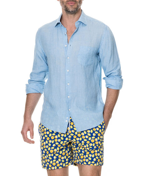 Harris Bay Sports Fit Shirt, STONEWASH