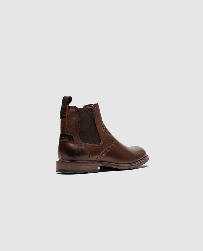 Dargaville Chelsea Boot, AMARETTO, Back