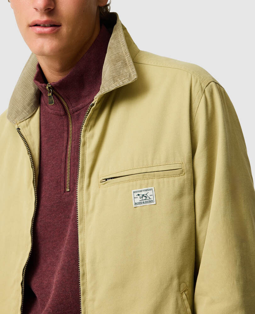 Rutherglen Jacket, KAKI, Detail 3