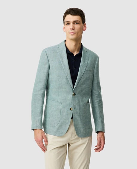 The Cascades Sports Fit Jacket, AQUAMARINE