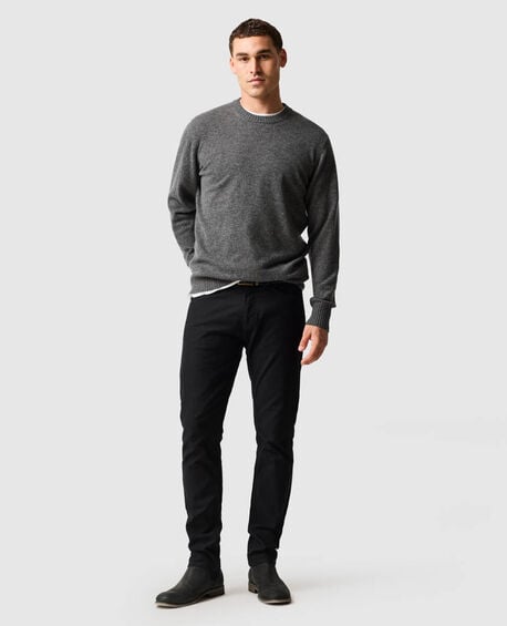 Stewart Island Knit, ASPHALT