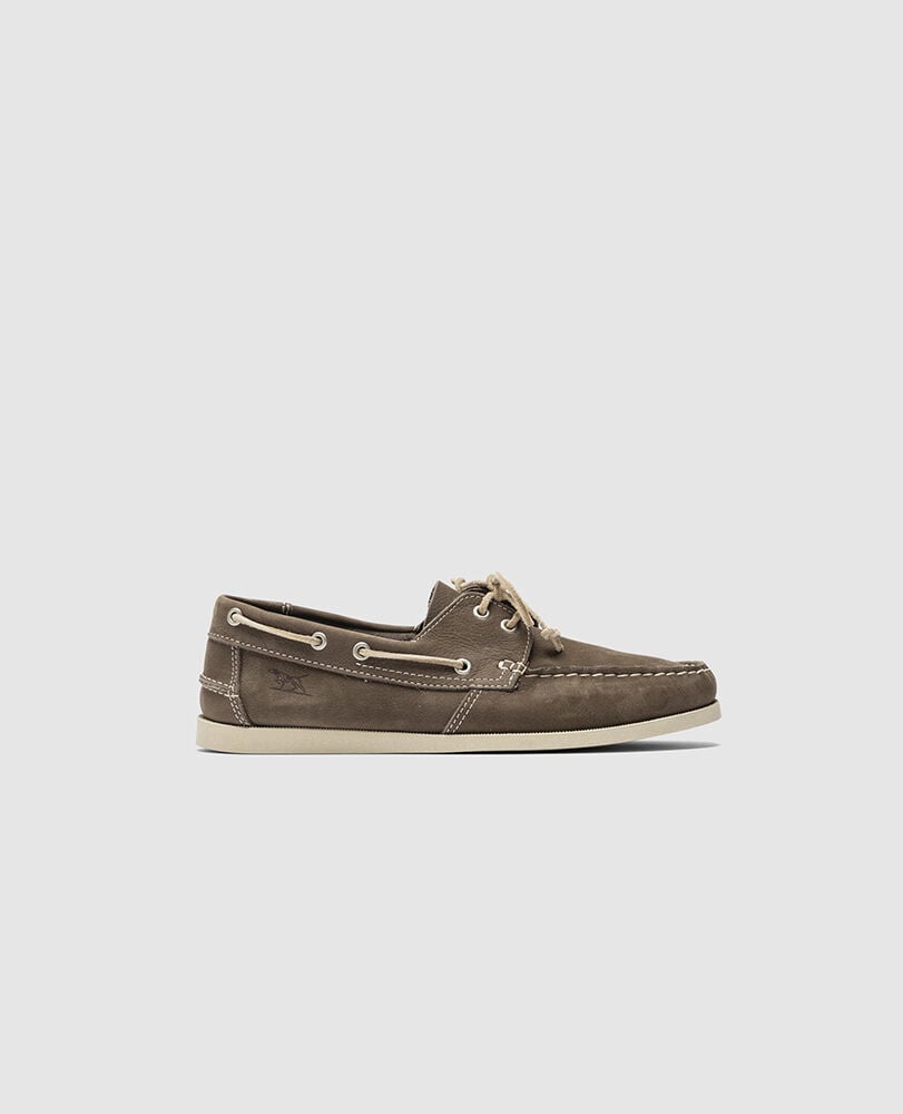 Viaduct Boat Shoe · Charcoal 41, CHARCOAL, Front