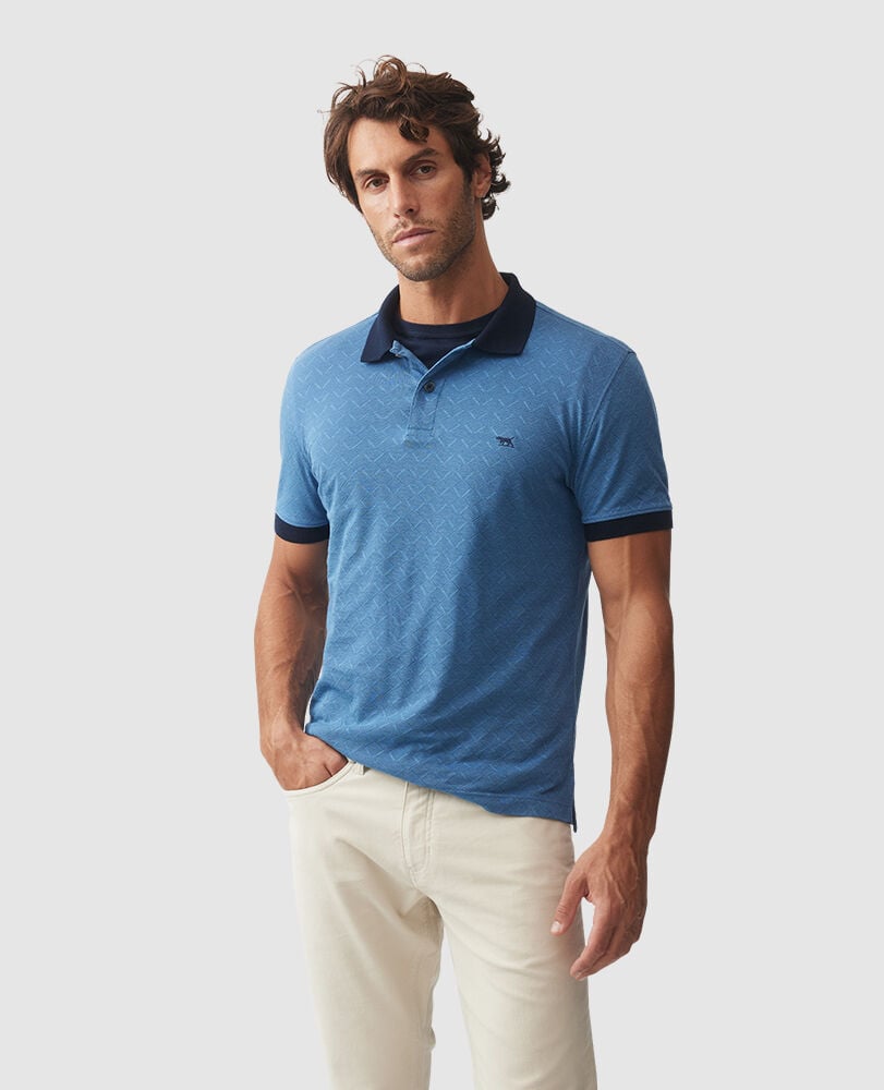Brookby Sports Fit Polo, , Front