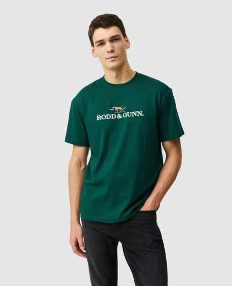 The Peaks Logo Tee, FOREST