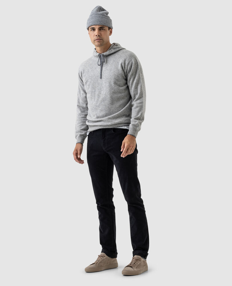 Nelson Island Knit, ASH, Off Front