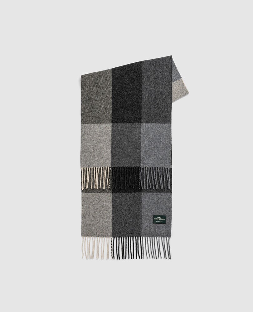 Jessie Crescent Scarf, GRIGIO MULTI, Front