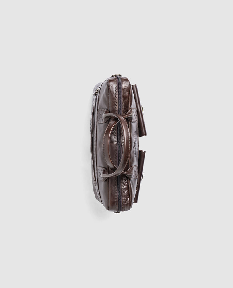 Picton Briefcase, CHOCOLATE, Detail 2