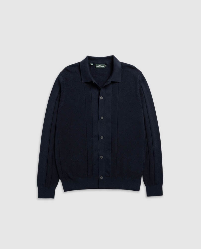 Quinns Flat Knit, MIDNIGHT, Flat Lay