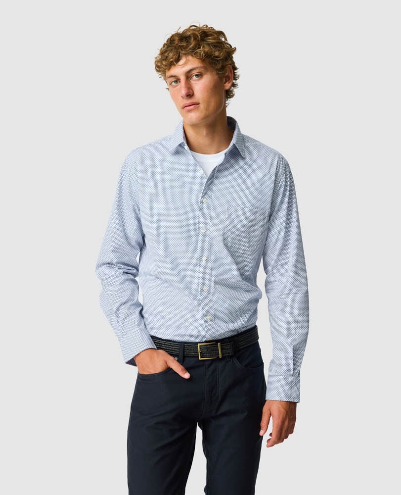 Edbrooke Hill Shirt, HIMMEL, Front