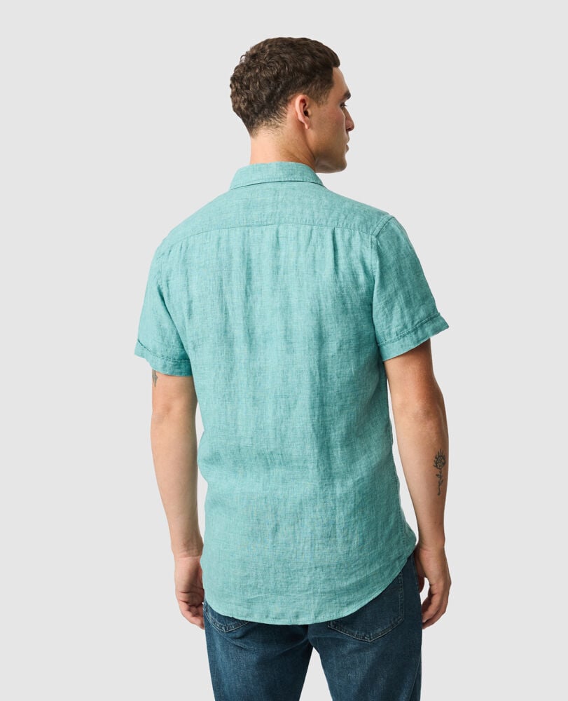Cathedral Cove Sports Fit Shirt, SAVANNAH, Back