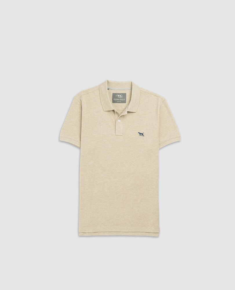The Gunn Polo, OAT, Flat Lay