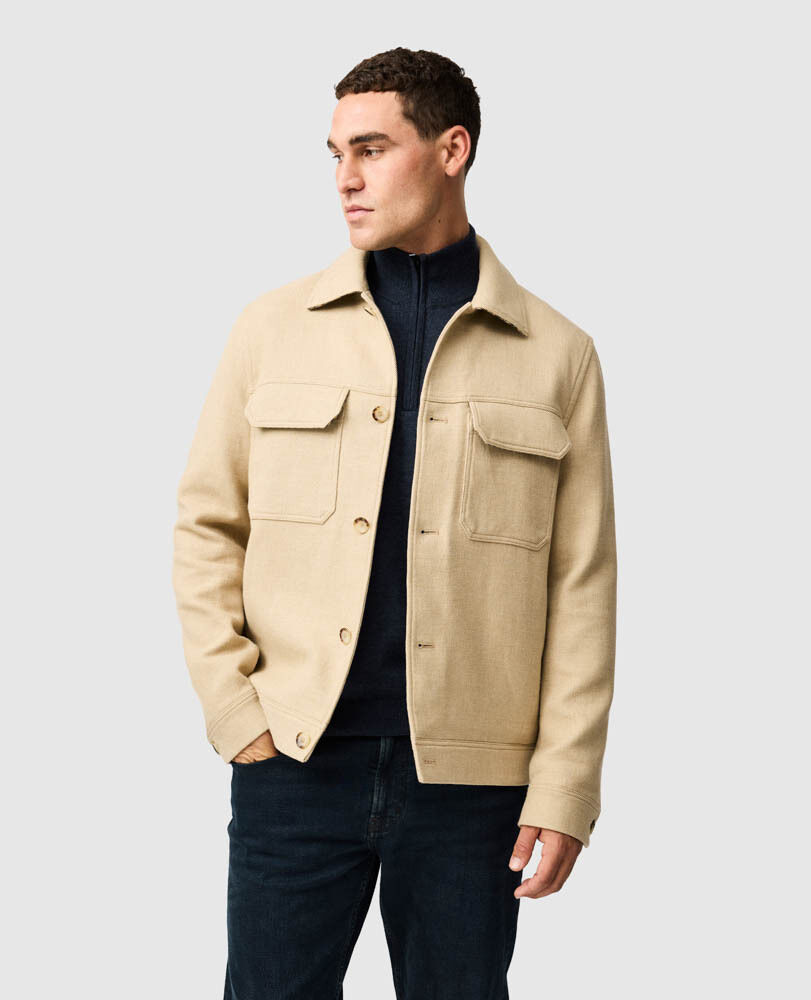 Oates Canyon Jacket, BEIGE, Front