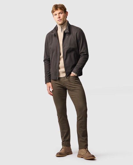 Motion Melange Straight Fit Jean, NUTMEG