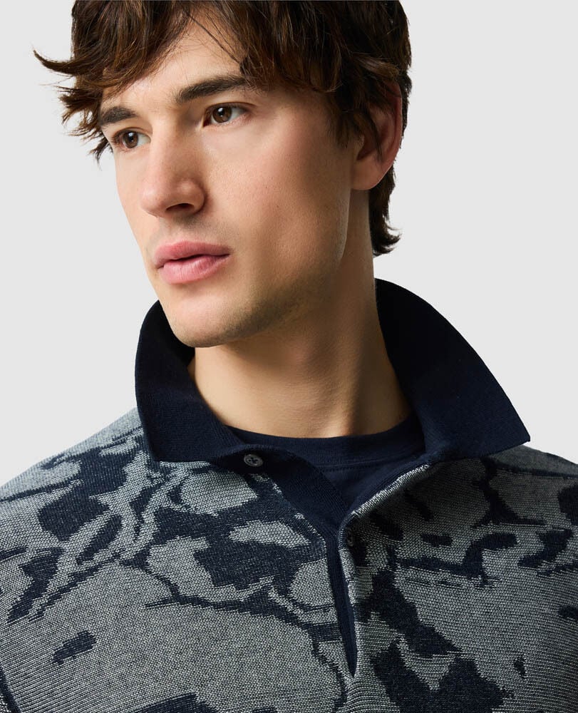Dering Knit, INDIGO, Detail 3