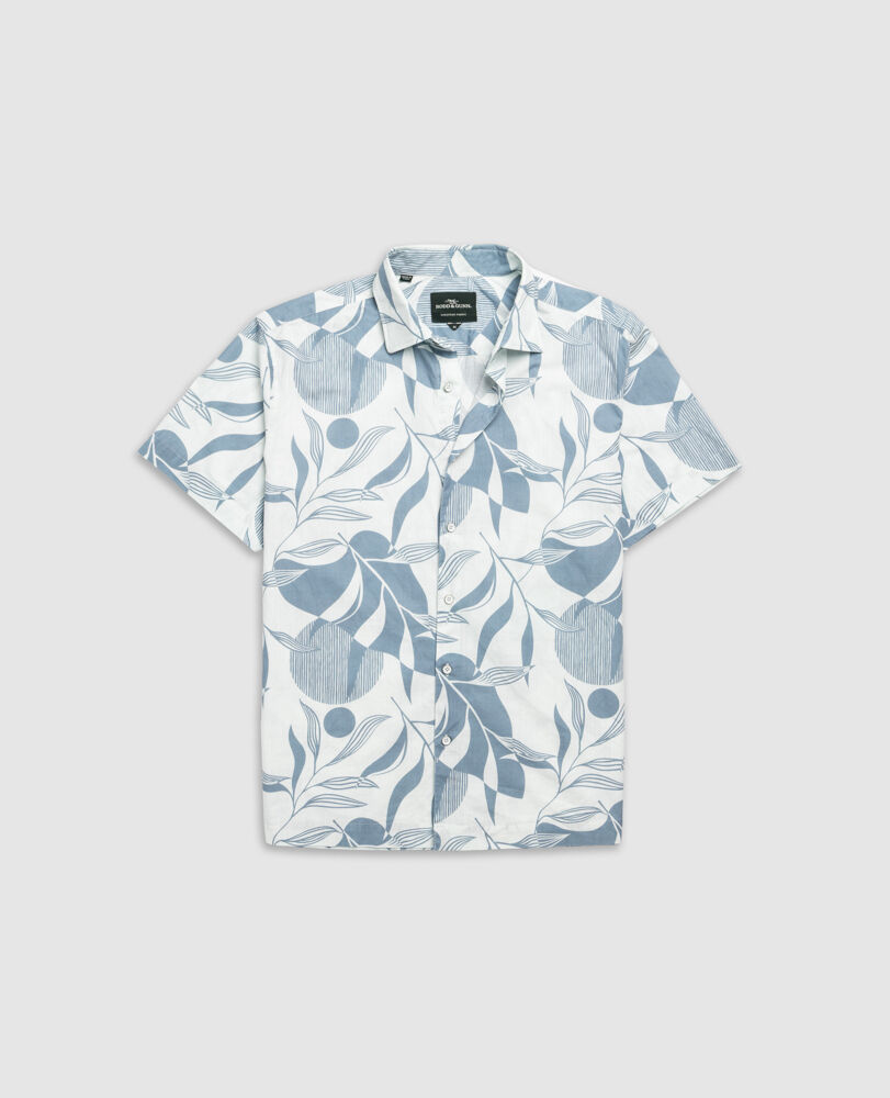 Carrington Shirt, STONEWASH, Flat Lay