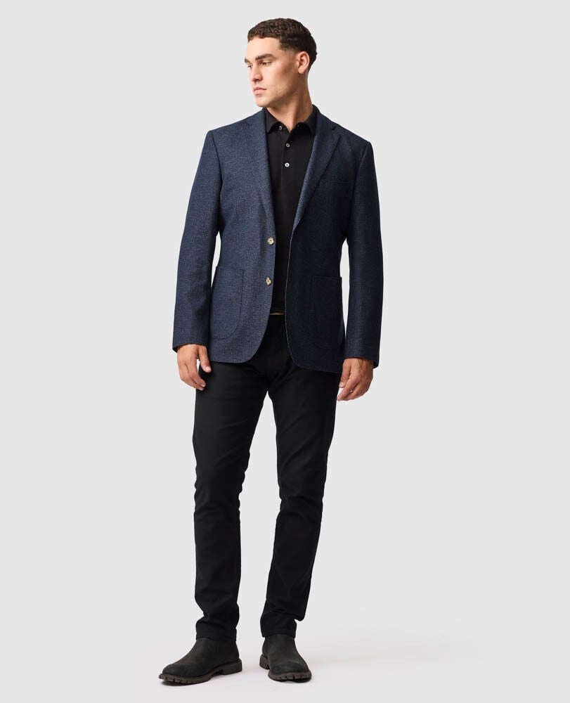 Thorton Sports Fit Jacket, MIDNIGHT, Off Front