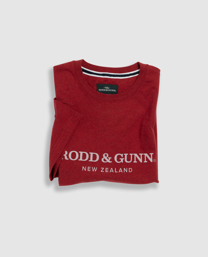 Fernmark Logo T-Shirt , CURRANT, Back