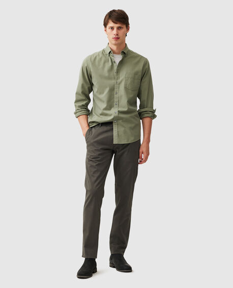Featherston Sports Fit Shirt, HEMLOCK