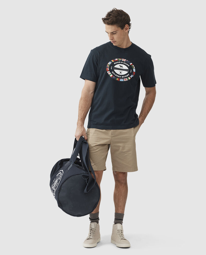 T-shirt Victoria Square, BLEU NUIT, Off Front