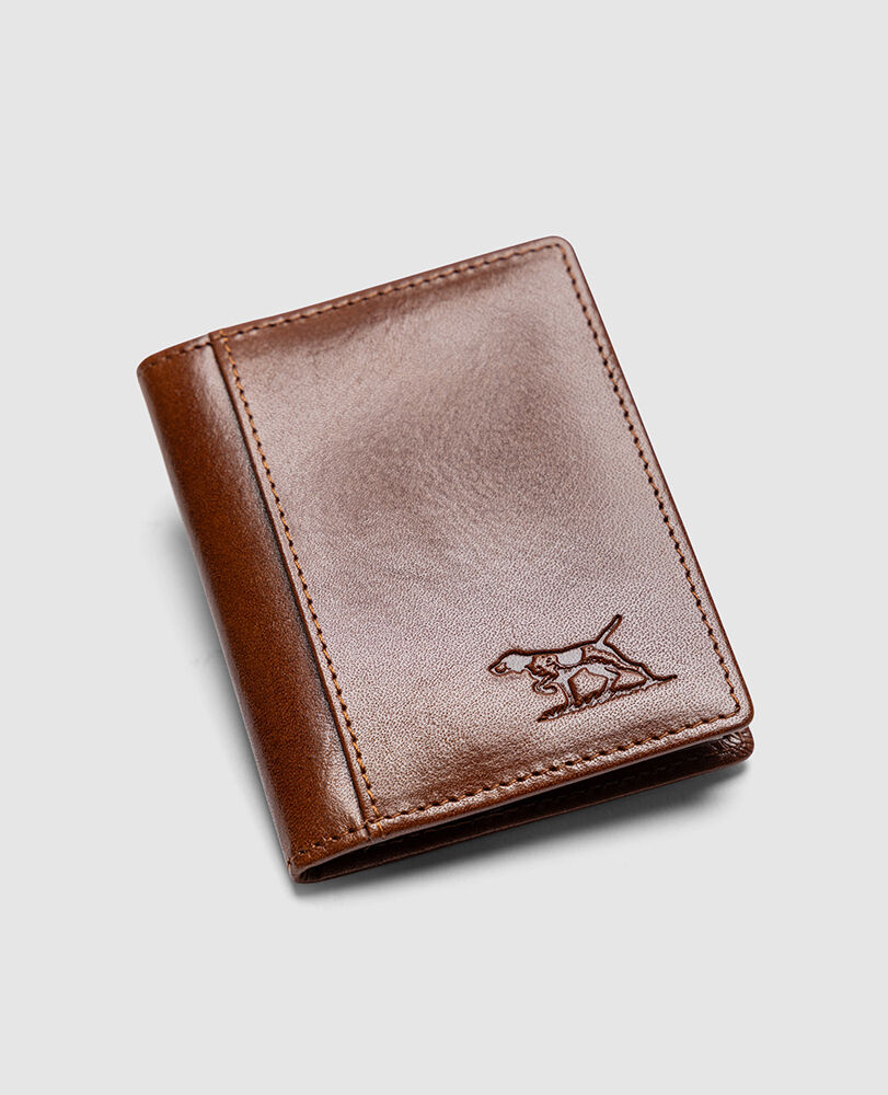 Porte-cartes Walton, COGNAC, Flat Lay
