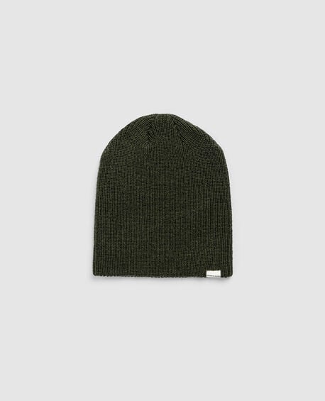 Gunn Beanie, BURNT OLIVE