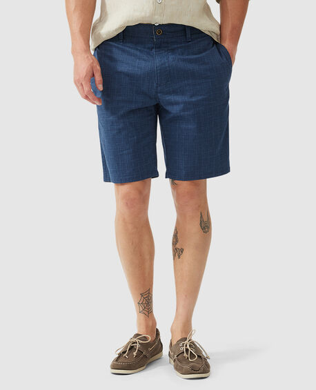 Shorts Coupe Sportive Sacred Hill, 23 cms, BLEU NUIT