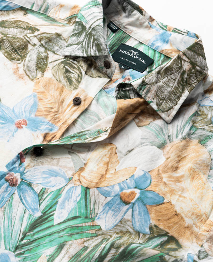 Otokia Shirt, BOTANICAL, Off Front