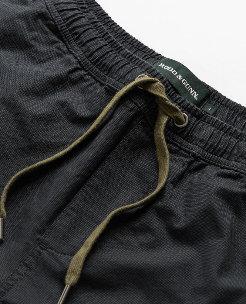 Short taille elastique Gunn, 18 cm, CHARBON, Detail 2
