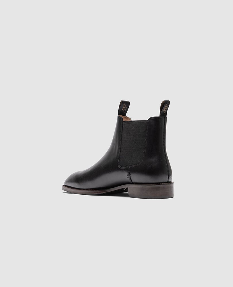 Farmlands Chelsea Boot, NERO, Flat Lay