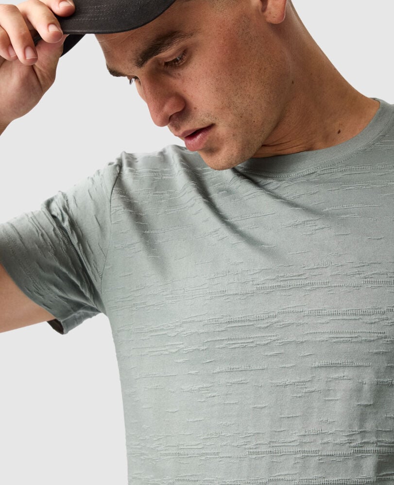 Leith Valley Sports Fit T-Shirt , SAGE GREEN, Detail 3