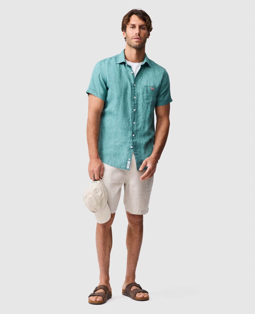 Cathedral Cove Sports Fit Shirt, SAVANNAH, Off Front