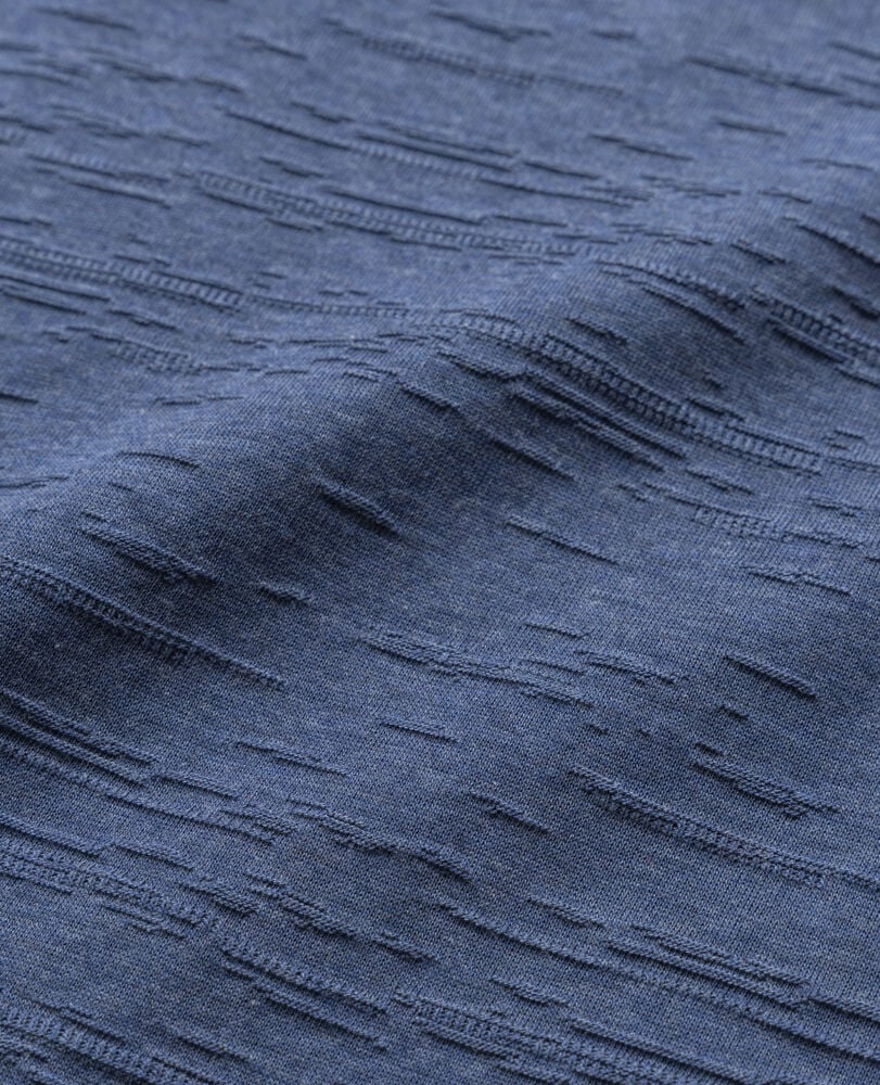 Leith Valley Sports Fit T-Shirt , OCEAN, Detail 2