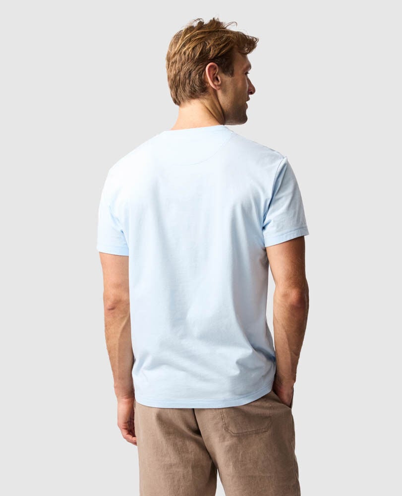 The Gunn T-Shirt , ICE BLUE, Back