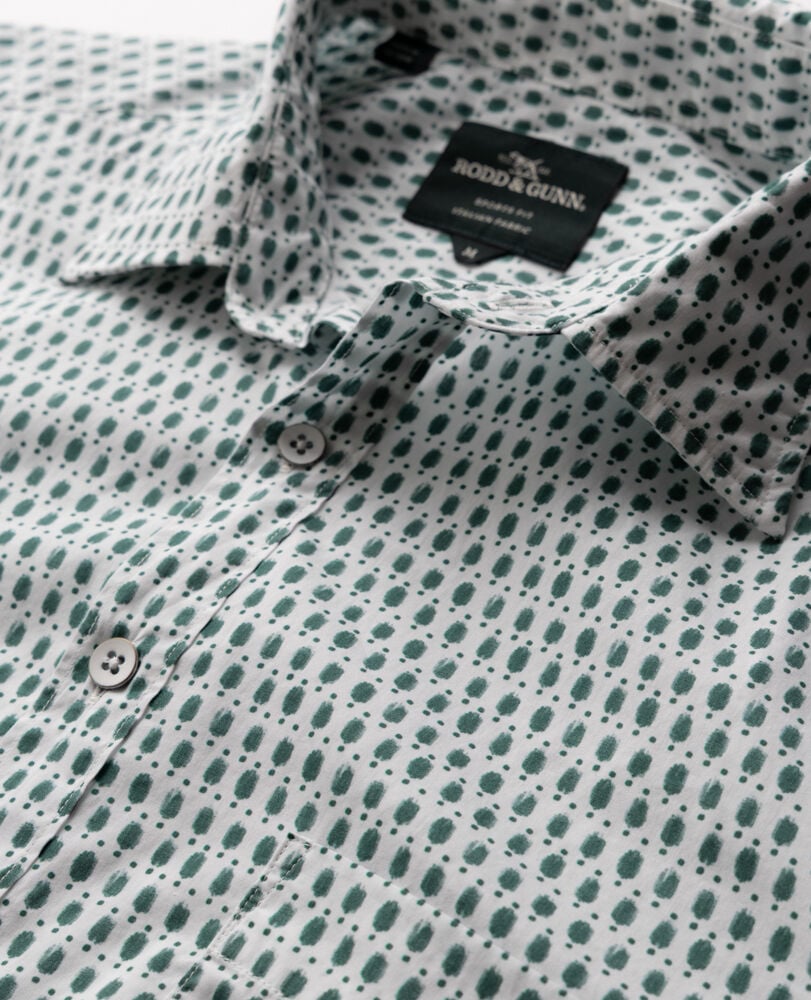 Byron Sports Fit Shirt, AVOCADO, Detail 2