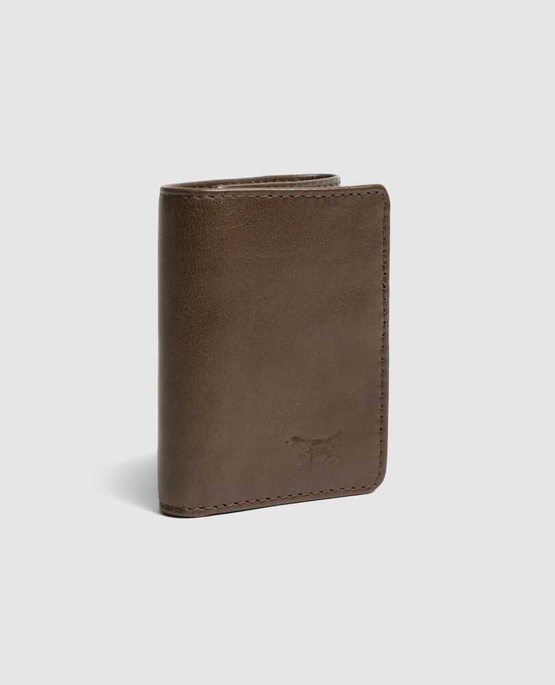 French Farm Valley Wallet, FOREST, Off Front