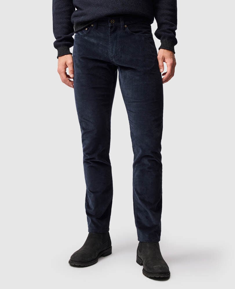 Ashhurst Straight Fit Jean, NAVY, Front